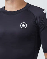 Rashguard Kingz Kore V2 negra mangas cortas