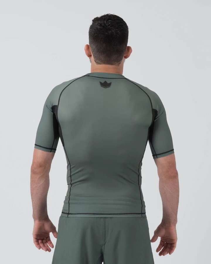 Rashguard MMA Kingz kore V2 (verde) mangas cortas 2
