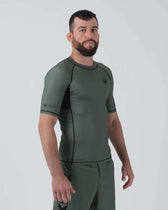 Rashguard Kingz Kore V2 verde mangas cortas
