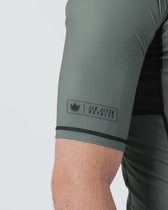 Rashguard Kingz Kore V2 verde mangas cortas