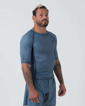 Rashguard Kingz Kore V2 azul mangas cortas