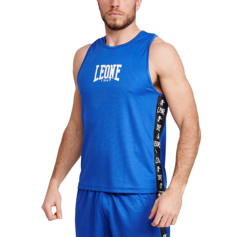 Camiseta tirantes Leone Ambassador AB218 azul