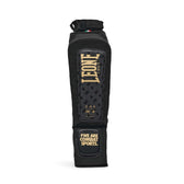 Espinilleras MMA Leone DNA negro oro