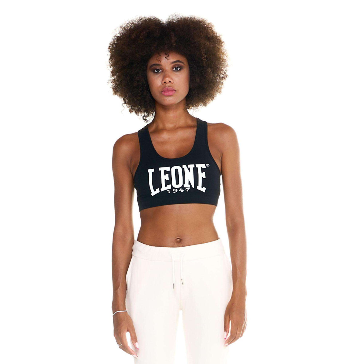 Top básico mujer Leone negro