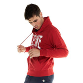 Sudaderas big logo Leone con capucha roja