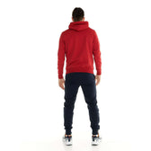 Sudaderas big logo Leone con capucha roja