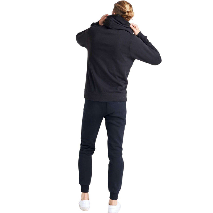 Sudadera basic big logo Leone (negra) 3