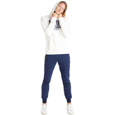 Sudadera basic Leone big logo blanca