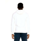Sudadera cremallera Leone big logo blanca