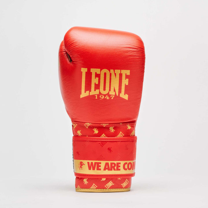 Guantes boxeo DNA Leone GN220 rojo 1