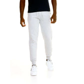 Pantalones largos basic Leone small logo gris