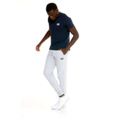 Pantalones largos basic Leone small logo gris