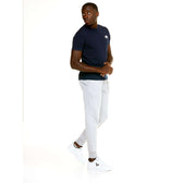 Pantalones largos basic Leone small logo gris