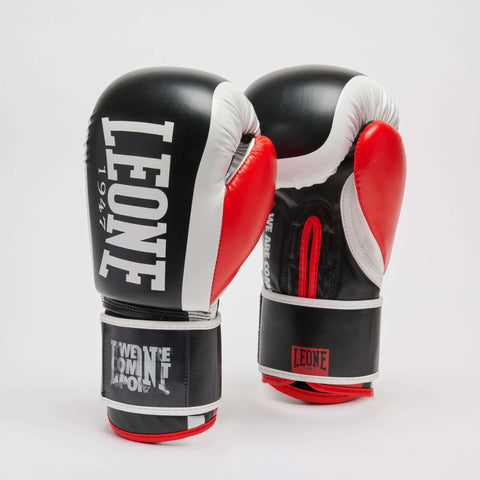Guantes boxeo Leone GN333 Wacs negro