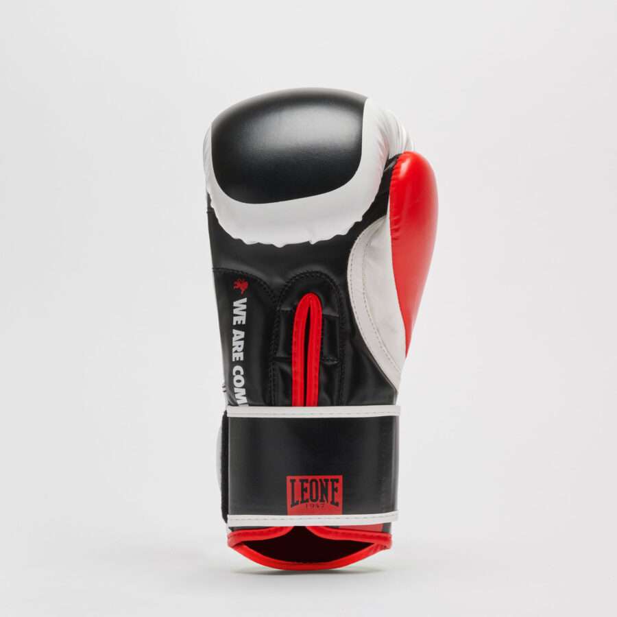 Guantes boxeo Leone GN333 Wacs (negro) 5