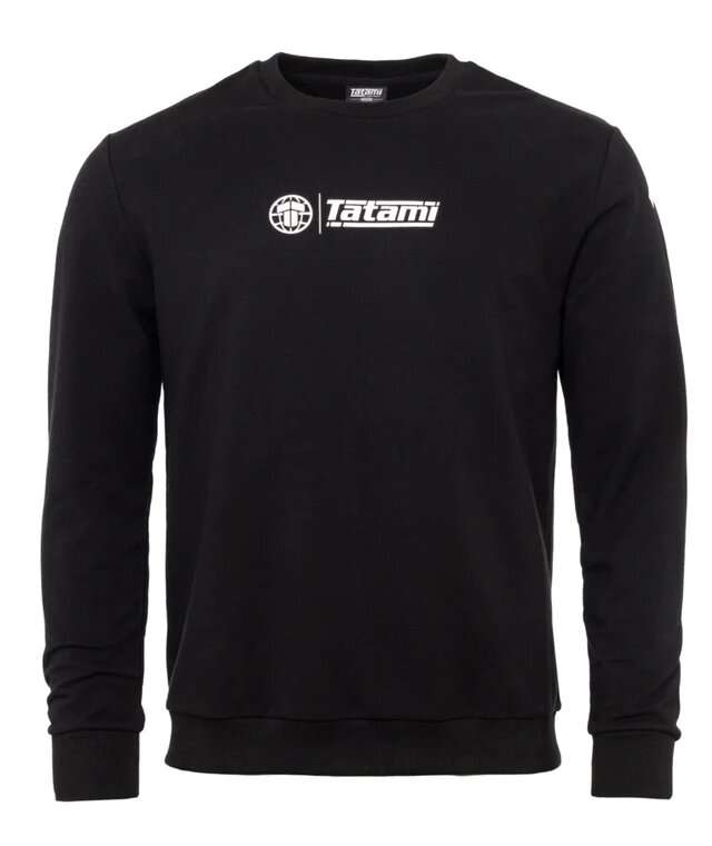Tatami impact sweatshirt (negra/blanca)