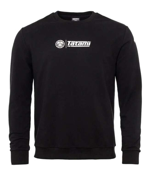 Tatami impact sweatshirt negra blanca