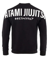 Tatami impact sweatshirt negra blanca