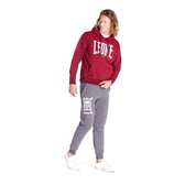 Sudadera big logo Leone burdeos