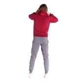 Sudadera big logo Leone burdeos