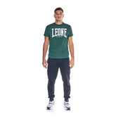 Camisetas para hombre Leone basic verde oscuro