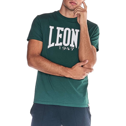 Camisetas para hombre Leone basic verde oscuro