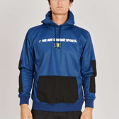Sudadera con capucha Leone 1947 ABX 136 wacs azul