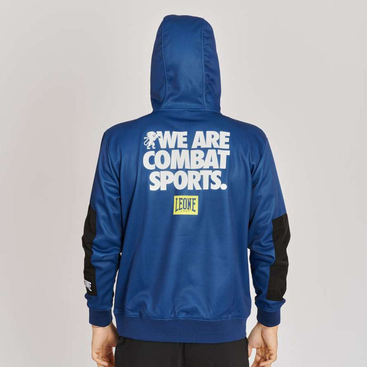 Sudadera con capucha Leone 1947 ABX 136 wacs (azul) 7