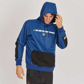 Sudadera con capucha Leone 1947 ABX 136 wacs azul