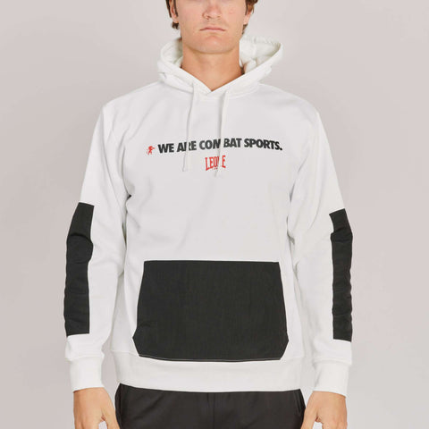 Sudadera con capucha Leone ABX136 blanca