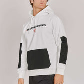 Sudadera con capucha Leone ABX136 blanca