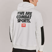 Sudadera con capucha Leone ABX136 blanca