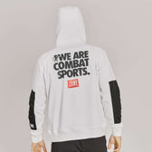 Sudadera con capucha Leone ABX136 blanca