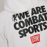 Sudadera con capucha Leone ABX136 blanca