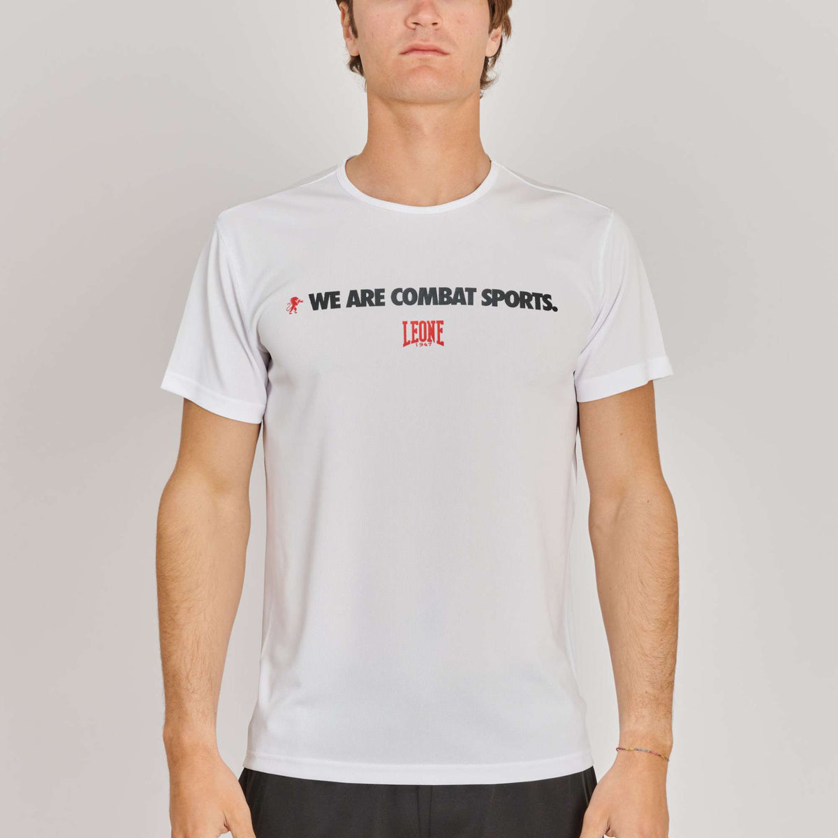 Camiseta ABX131 Leone1947 logo wacs blanca