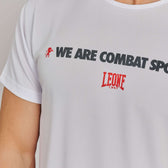 Camiseta ABX131 Leone1947 logo wacs blanca