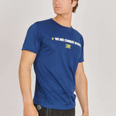 Camiseta Leone1947 logo wacs ABX131 azul