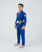 Kimono gi BJJ Kingz kore 2.0 azul infantil