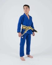 Kimono gi BJJ Kingz kore 2.0 azul infantil