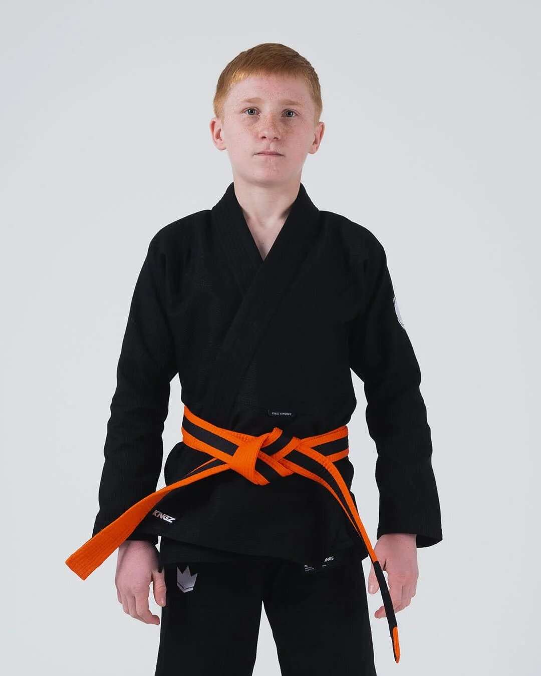 Gi BJJ infantil Kingz kore V2 negro