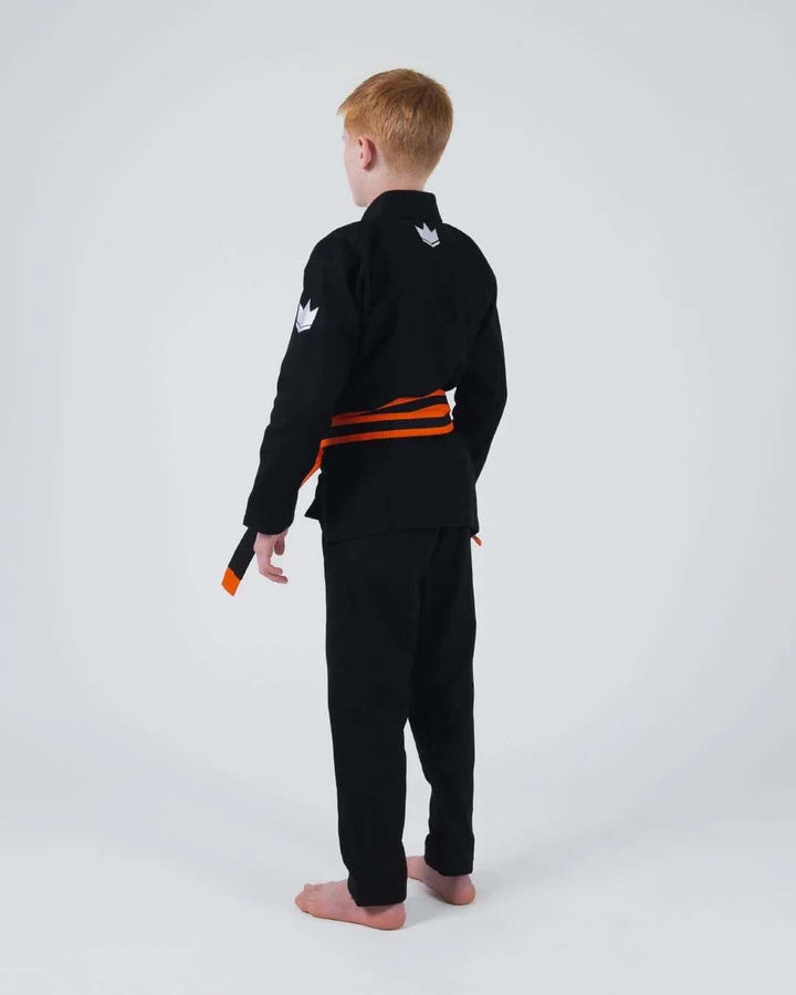 Gi BJJ infantil Kingz kore V2 (negro) 4