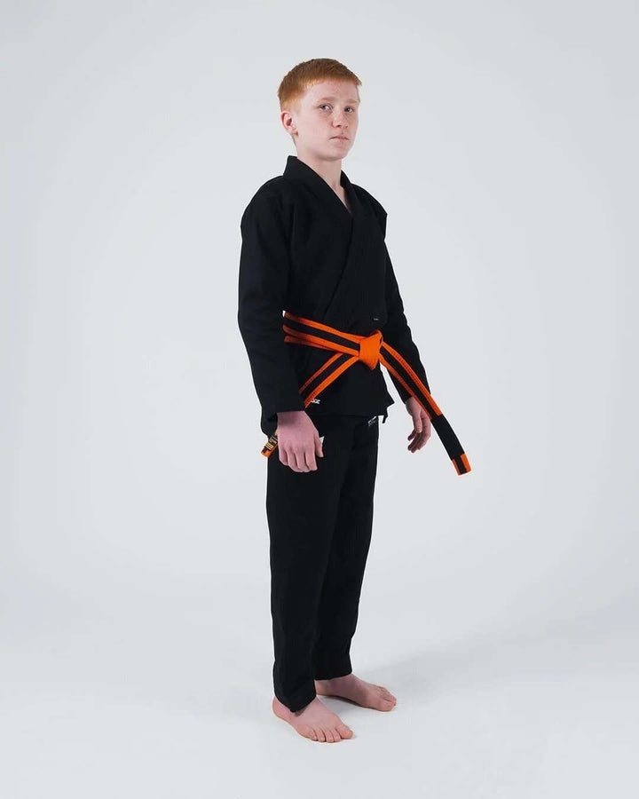 Gi BJJ infantil Kingz kore V2 (negro) 7