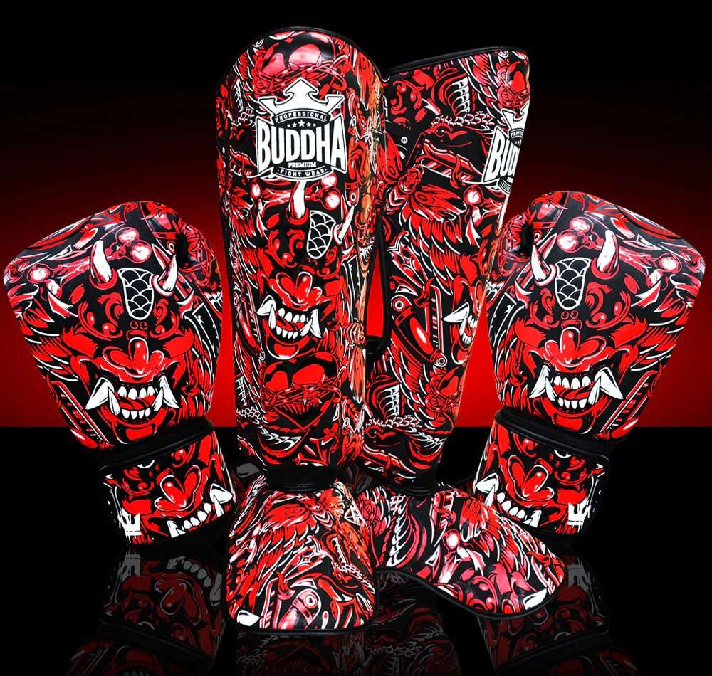 Guantes boxeo Buddha fantasy devil 6