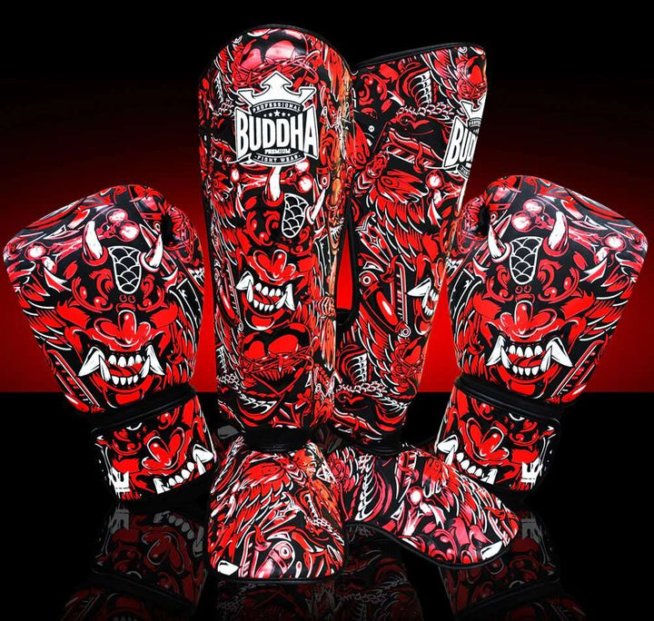 Guantes boxeo Buddha fantasy devil 6