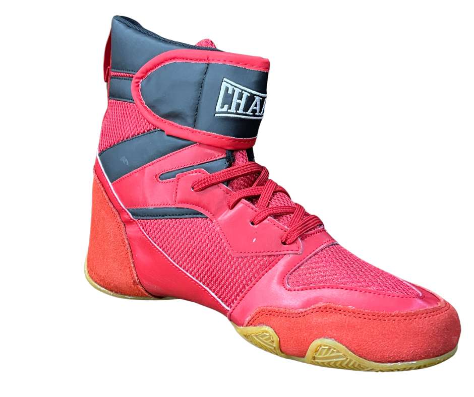 Botas ring pro Charlie boxeo (rojas) 2