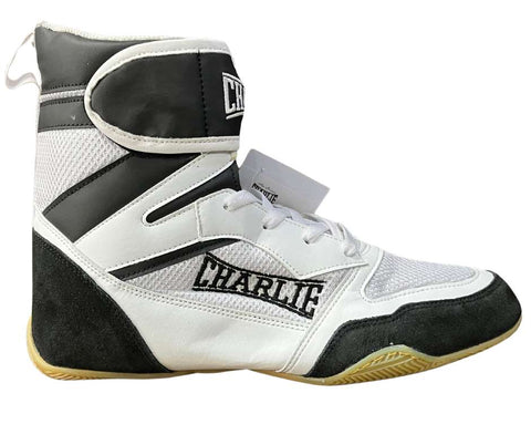 Botas boxeo Charlie ring pro blancas