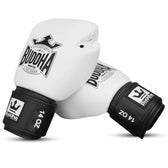 Guantes muay thai Buddha top colors blanco