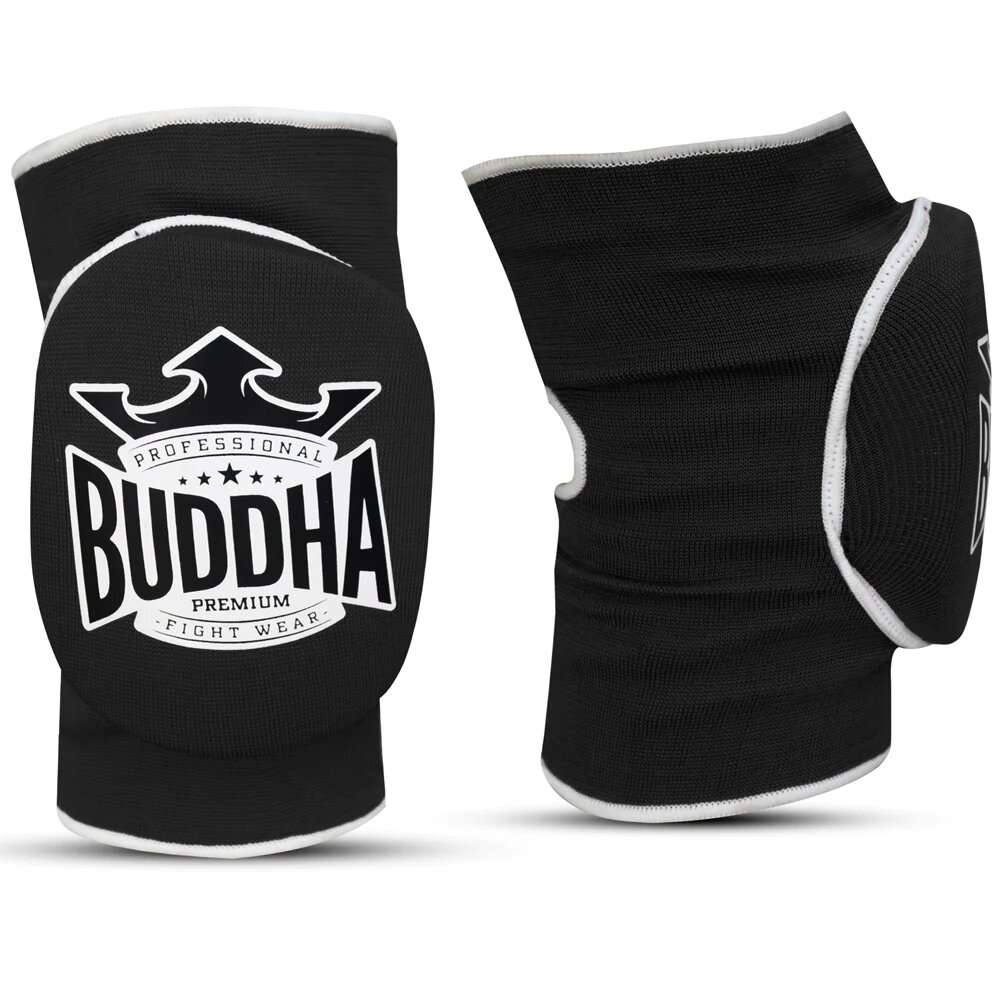 Rodilleras muay thai Buddha negras