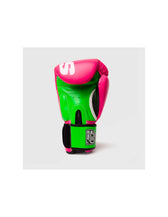 Guantes boxeo Shark boxing polaris rosa verde