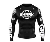 Rashguard MMA Shark SKB97 negro